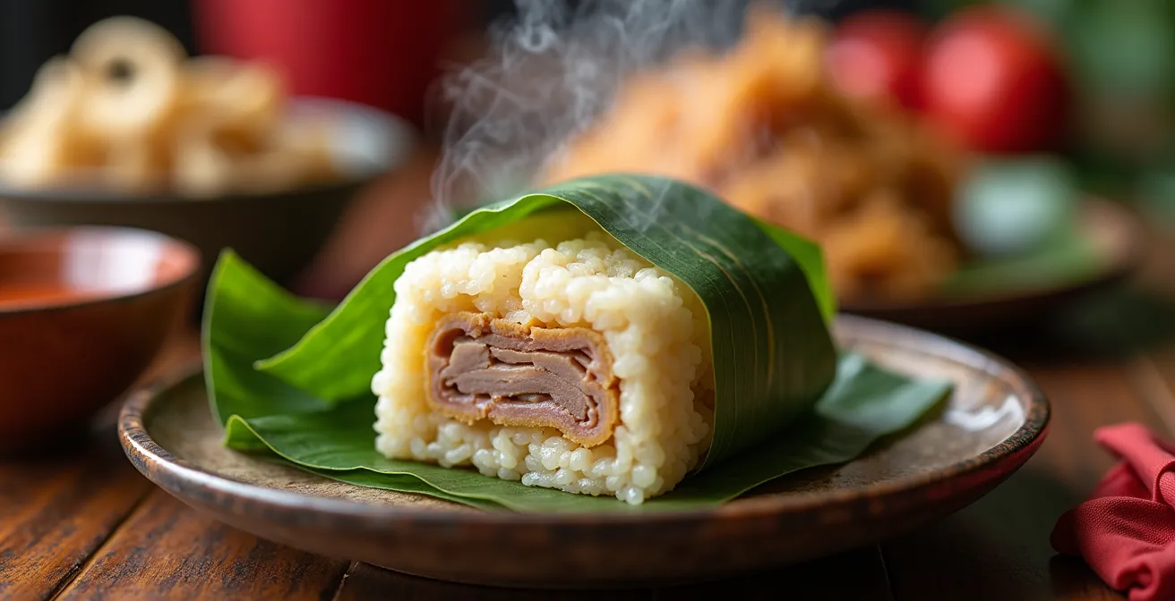 Famiglia vietnamita riunita per la cena tradizionale del Tet