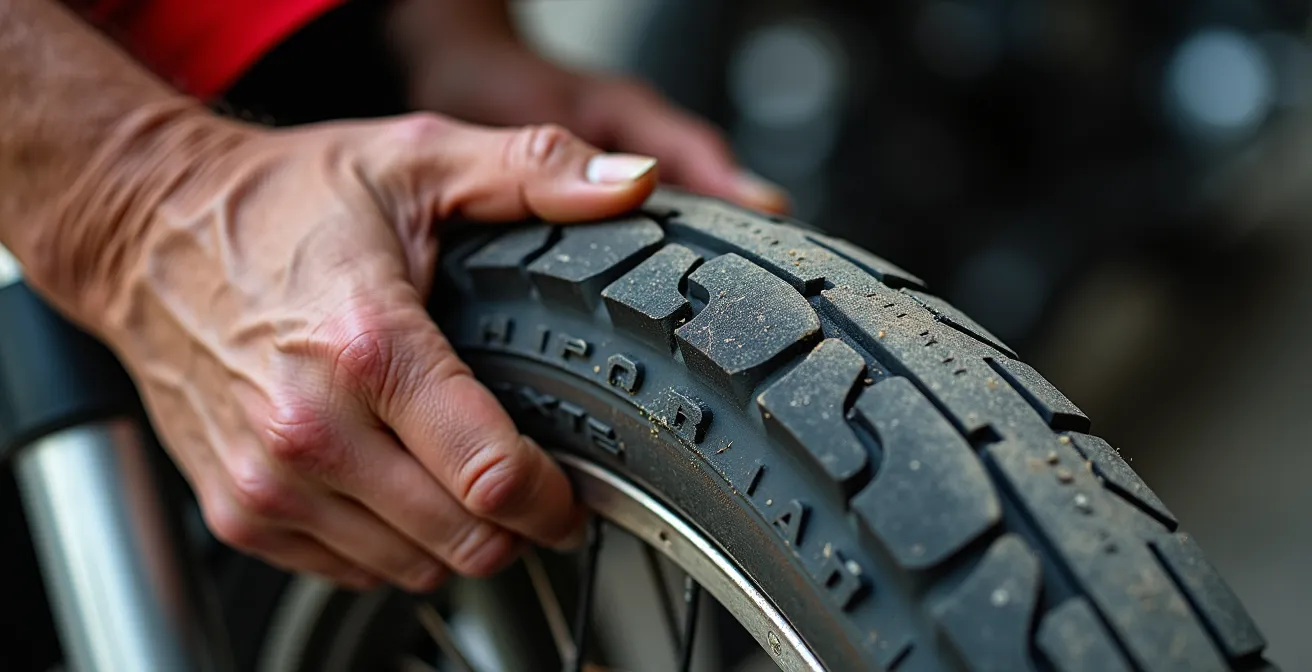 Controllo dettagliato di una Honda Wave prima del noleggio in Vietnam